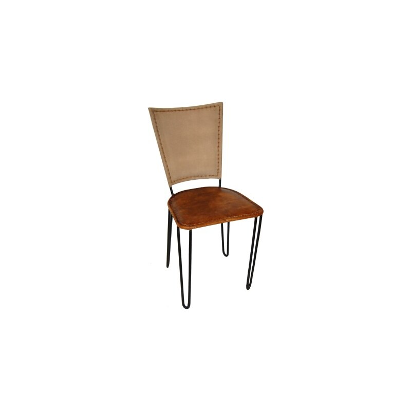 Industrial style, Vintage jídelní židle 88x41x40cm (646)