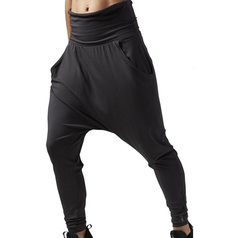 REEBOK Tepláky Reebok Yoga Slouchy Pant coal