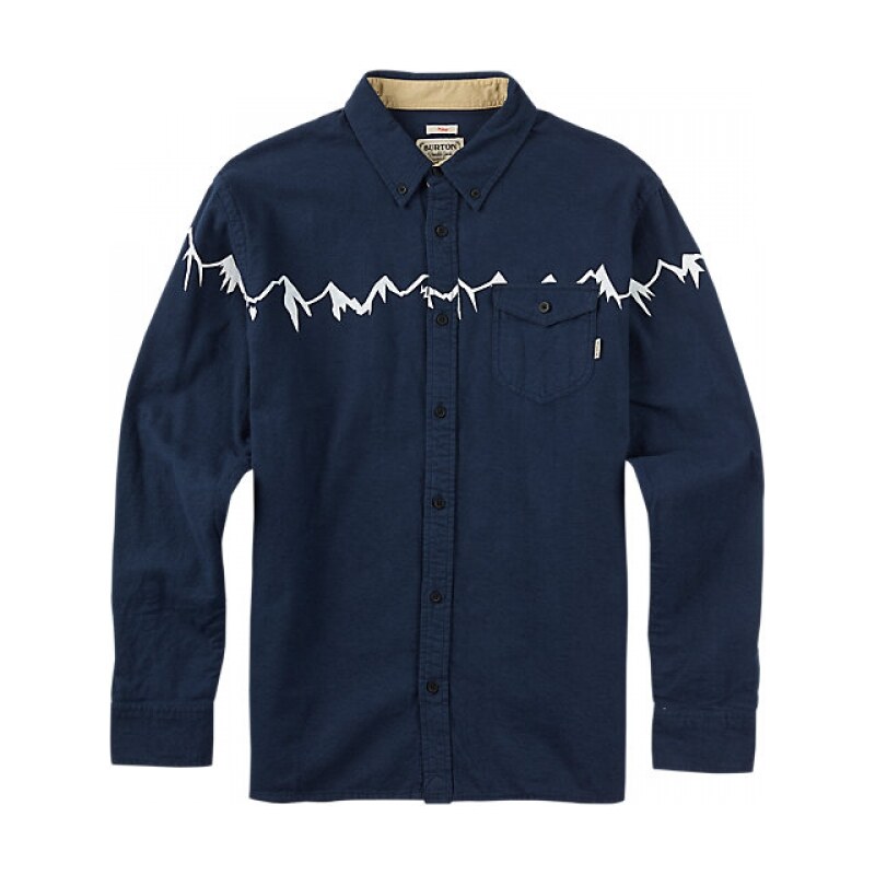 Košile Burton Farrel dress blues mountain range stripe 2015/16