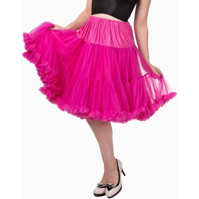 Banned spodnička pod šaty HOT pink 58 cm