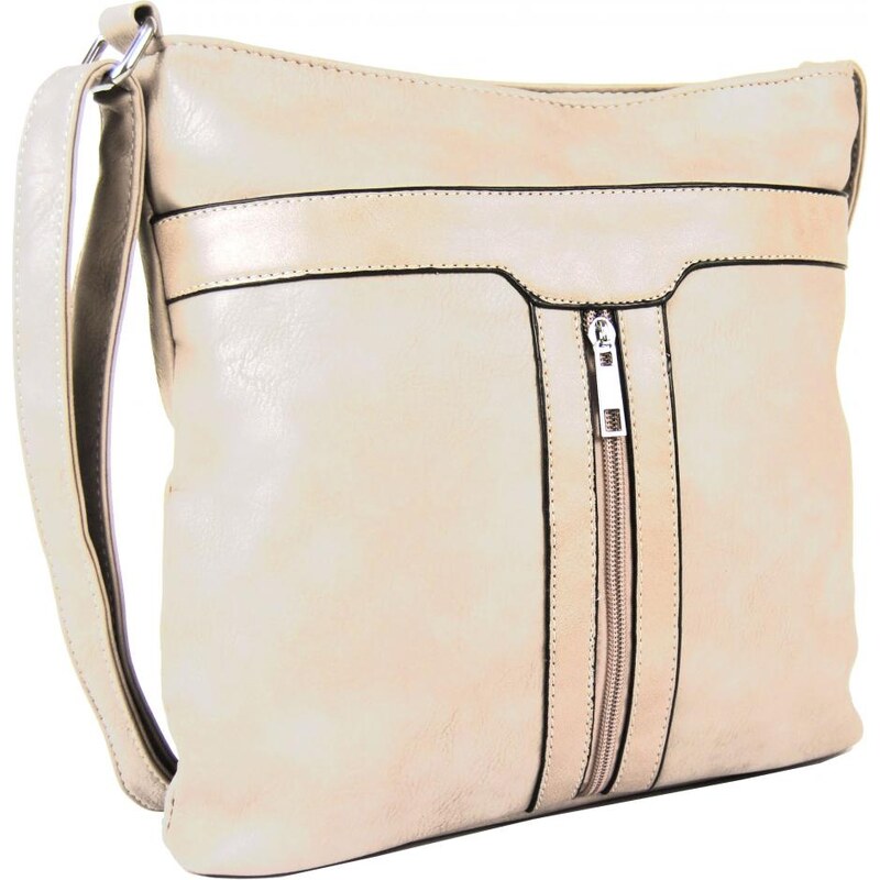 Sun-bags Elegantní crossbody kabelka H0413 béžová