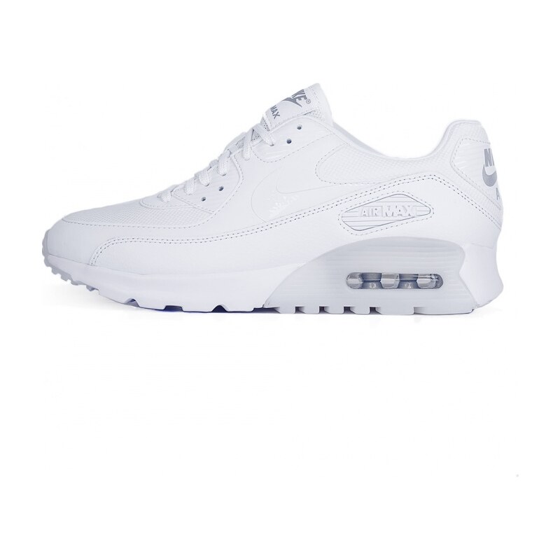 Sneakers - tenisky Nike Air Max 90 Ultra Essential WHITE/WHITE-METALLIC SILVER