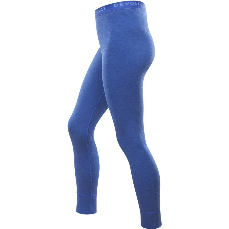 Devold Chlapecké vlněné termo kalhoty Duo Active Long Johns - modré
