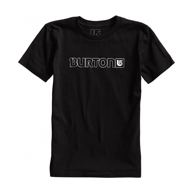 Triko Burton Logo Horizontal true black 2015/16 dětské