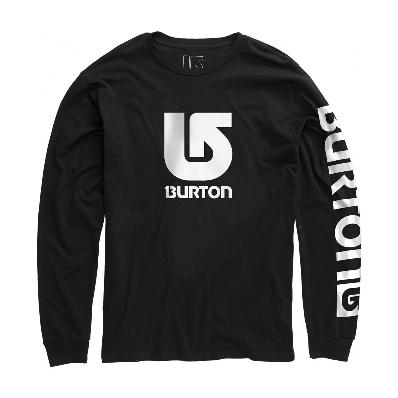 Triko Burton Logo Vertical Fill LS true black 2015/16 dětské