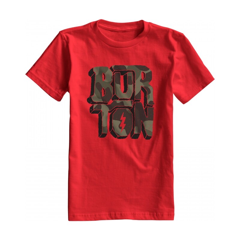 Triko Burton Rock and Roll fiery red 2015/16 dětské