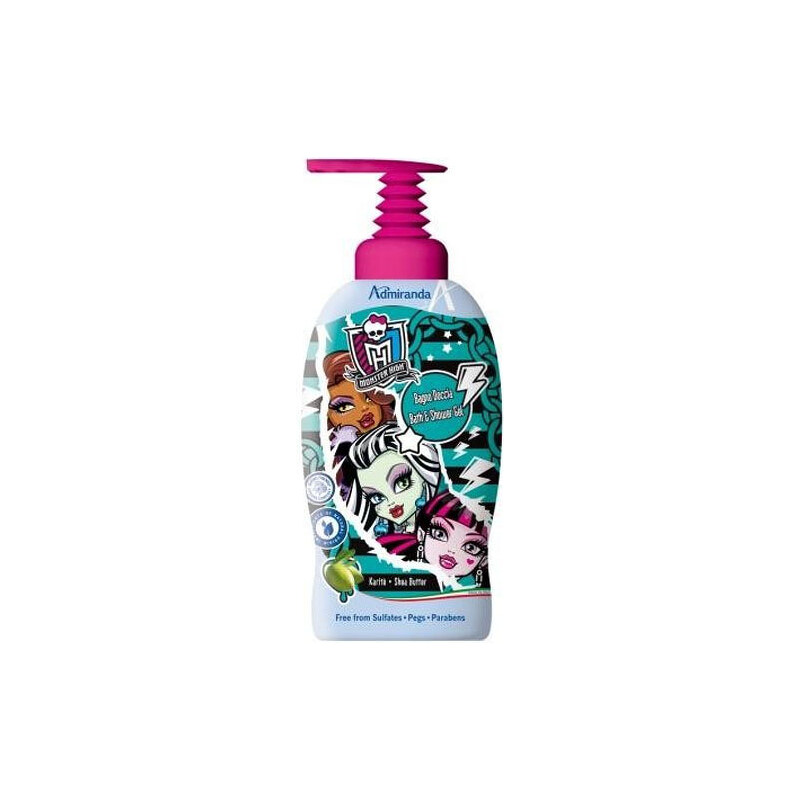 EP Line Disney Monster High sprchový gel 2 v 1 pro děti 1000 ml - SLEVA - chybí asi 250 ml
