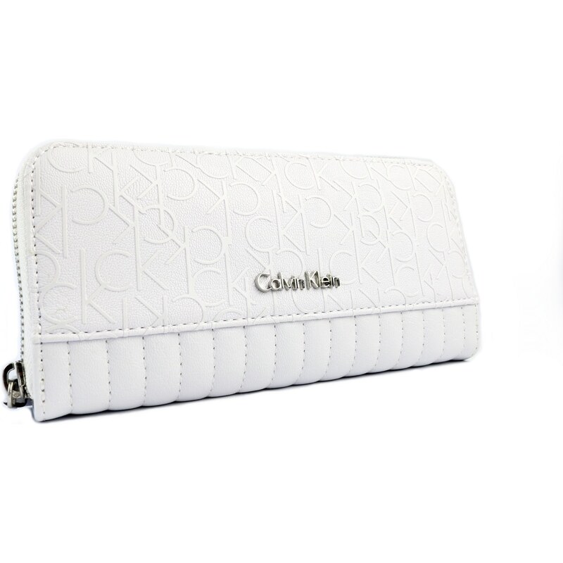 Dámská peněženka Calvin Klein K60K601163 bílá