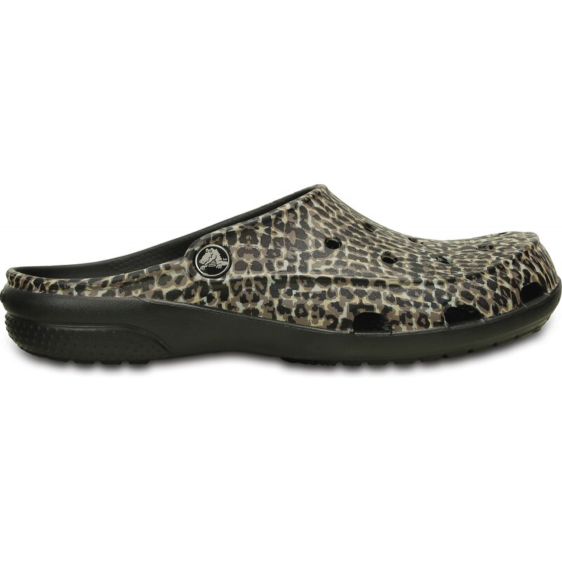 Crocs Clog Women Black Crocs Freesail Animal Print