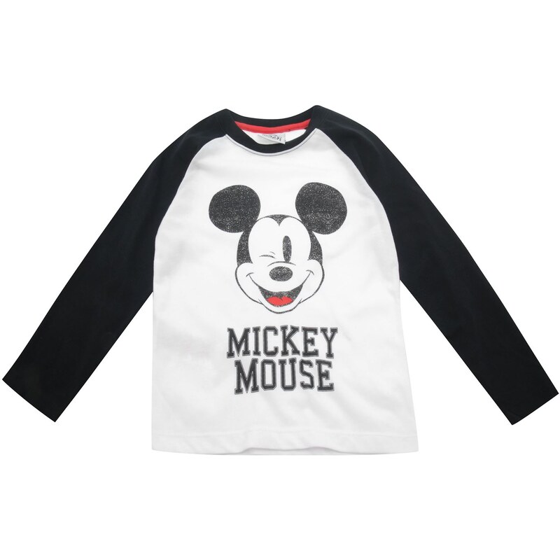 Triko Character Long Sleeve Tshirt Infants Disney Mickey