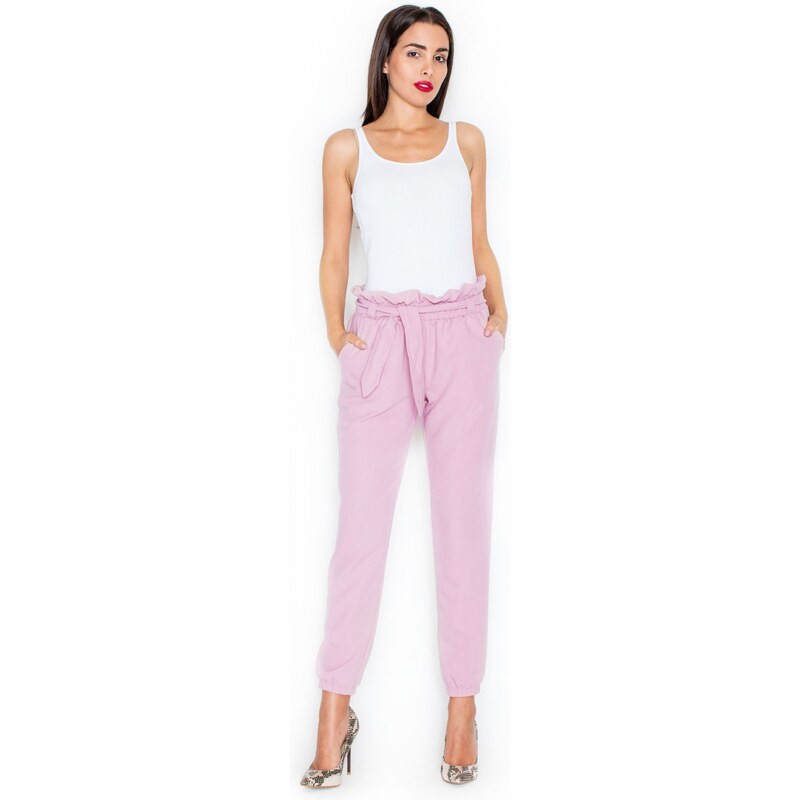 KATRUS Dámské kalhoty K296 pink