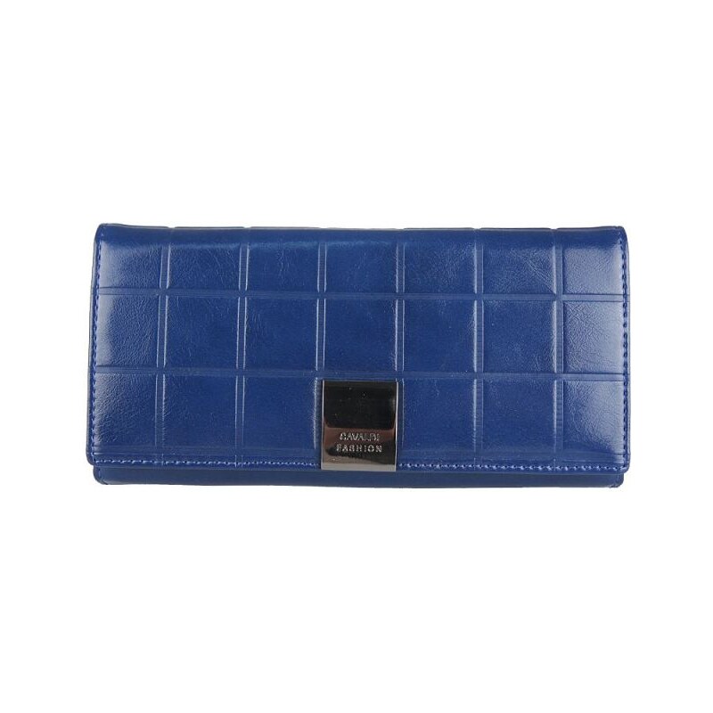 CAVALDI Kožená peněženka v dárkové krabičce Cavaldi modrá