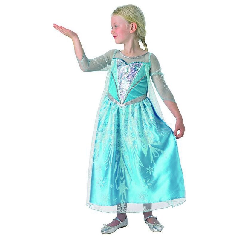 Rubies Elsa Premium Dress Frozen Child - LD 7 - 8 roků