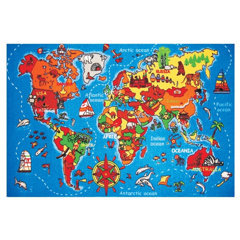 Spoltex Mapa světa