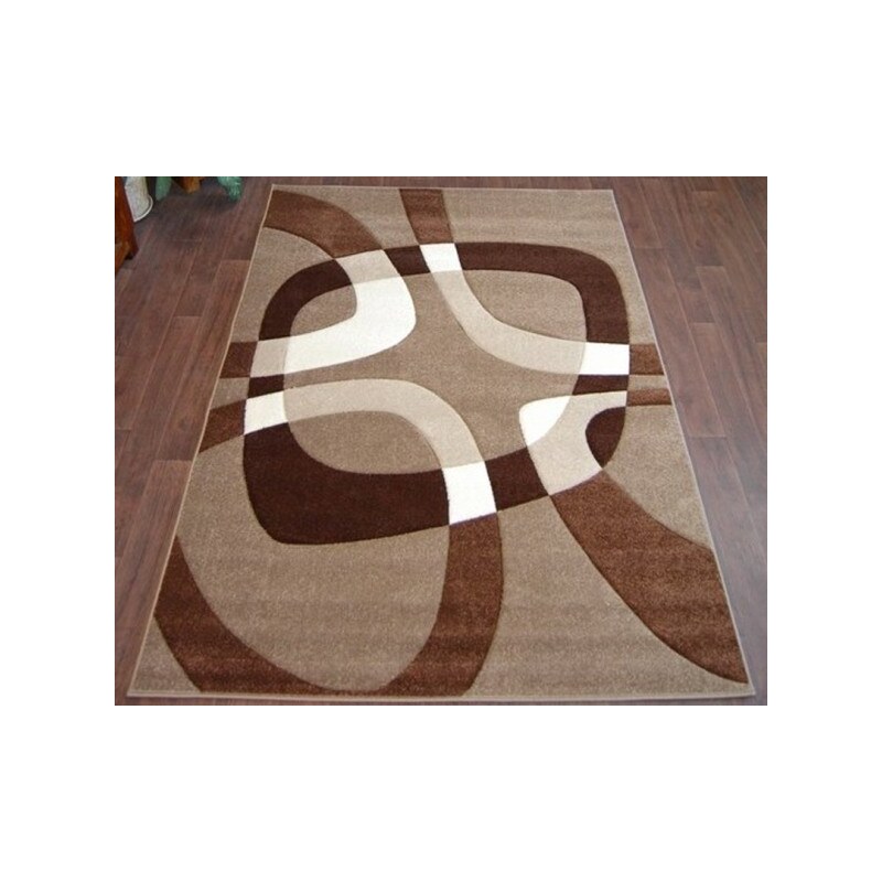 Orfa Kusový koberec PILLY 8405 gold brown - hnědý