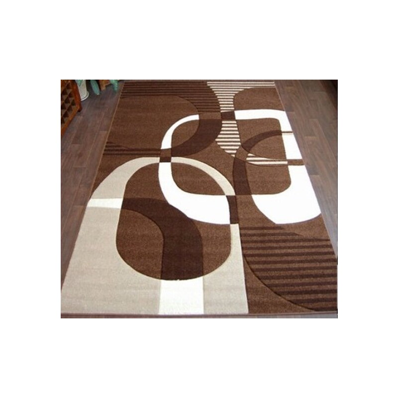 Orfa Kusový koberec PILLY 7507 brown - hnědý
