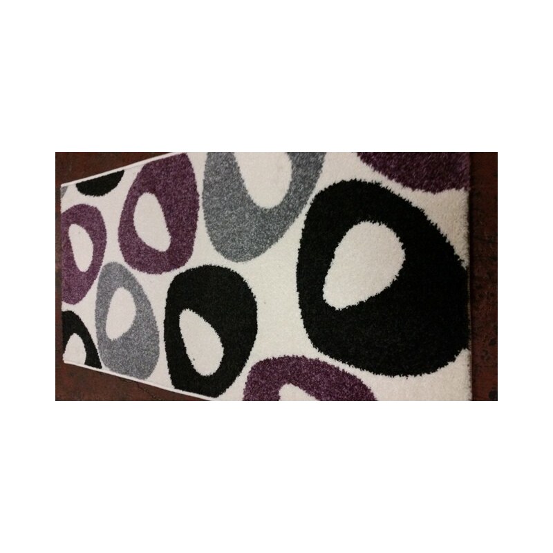 Spoltex Kusový koberec SKETCH - (Ro), černobílý