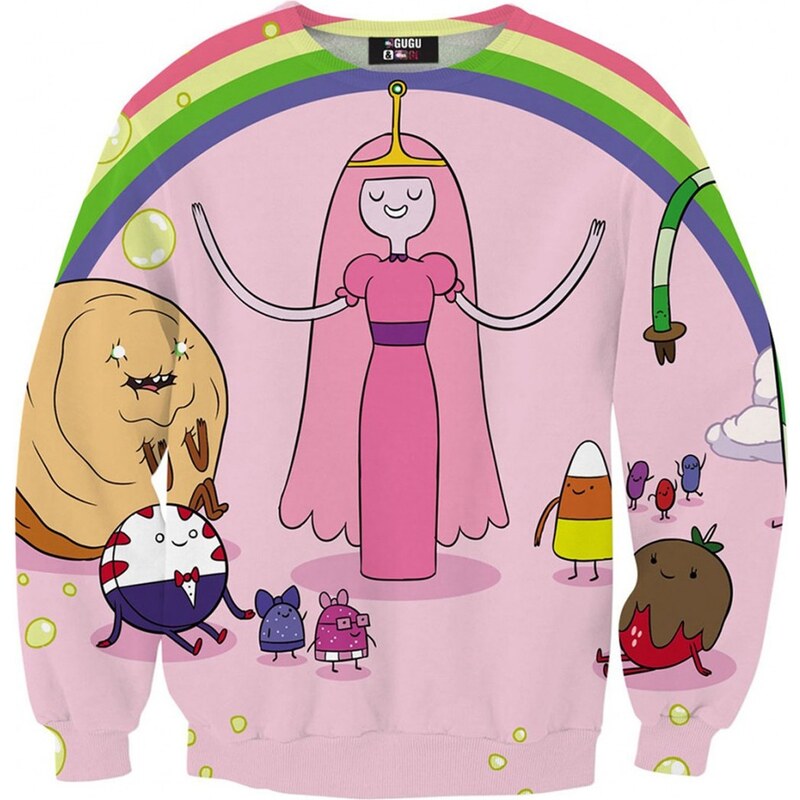 Mr. GUGU & Miss GO Sweater Princes Bubblegum Pink