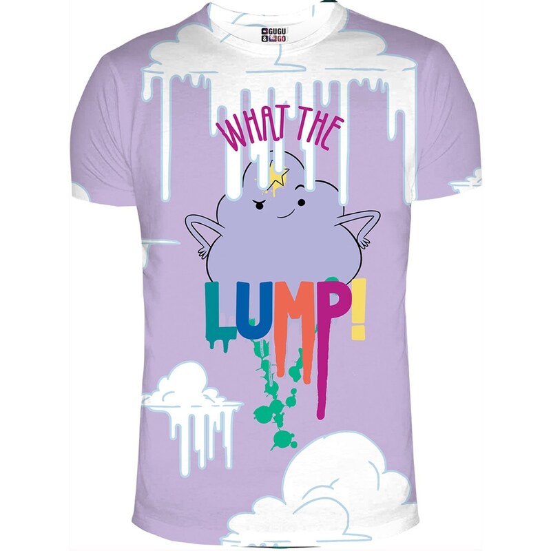 Mr. GUGU & Miss GO T-Shirt Purple Lump