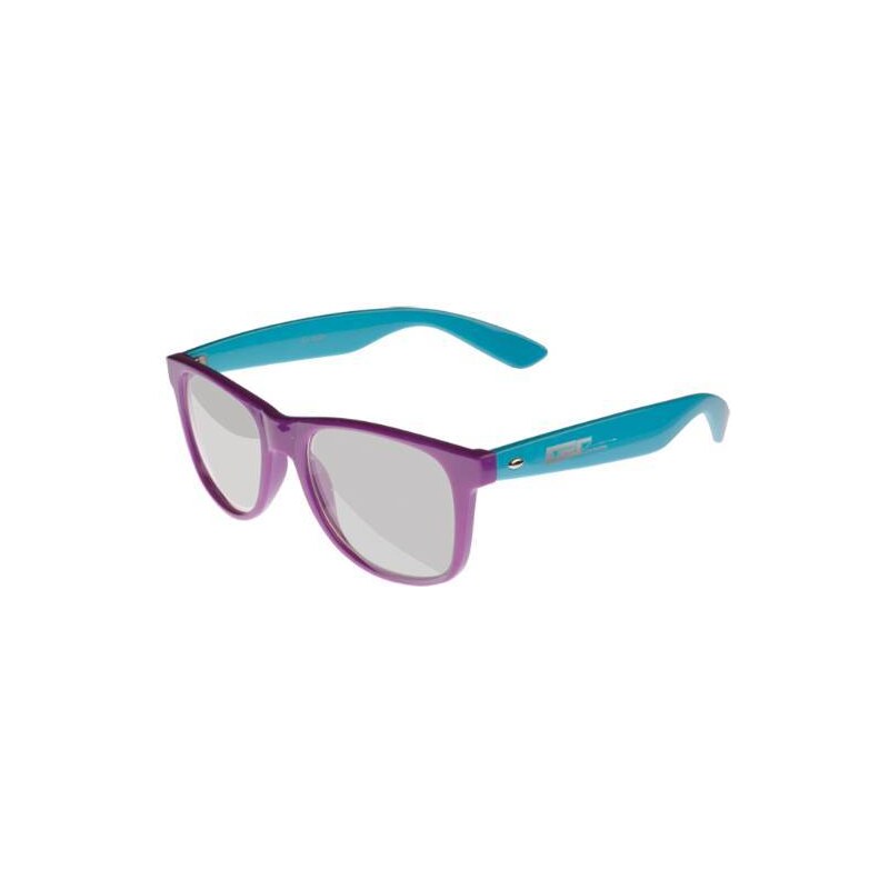 MD Groove Shades Clear Gstwo Purple/Turquoise