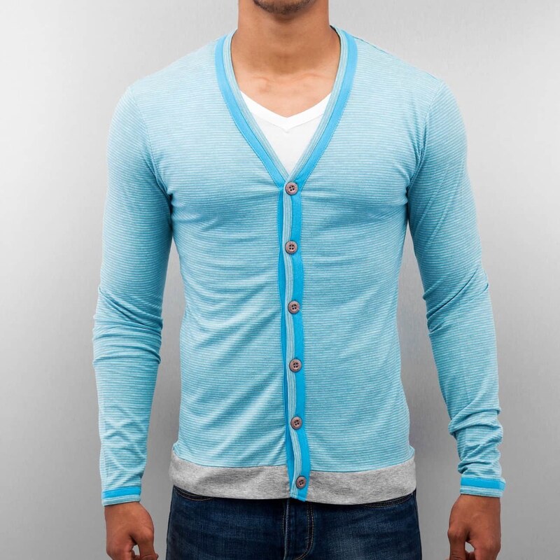 MCL 2 in 1 Look Cardigan Turquoise/Grey