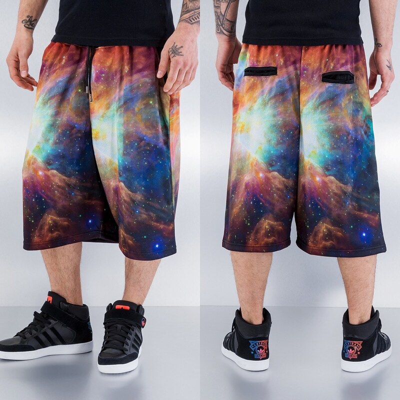 Just Rhyse Galaxy Shorts Colored