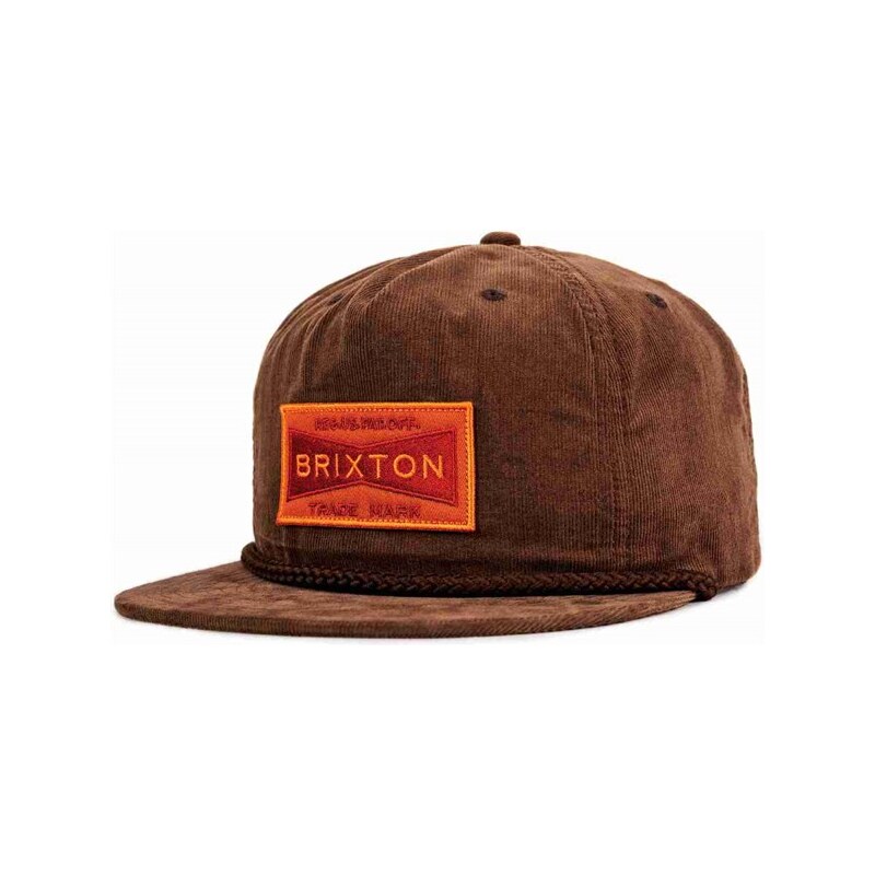 kšiltovka BRIXTON - Fuel Snap Back Brown (0400)