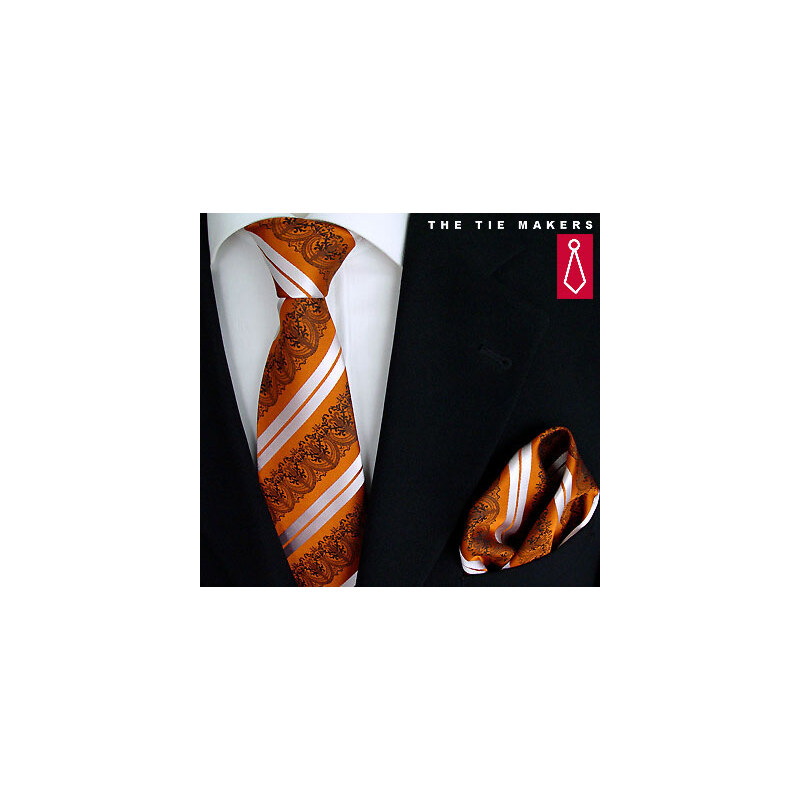 Beytnur 199-2 společenská kravata s kapesníčkem