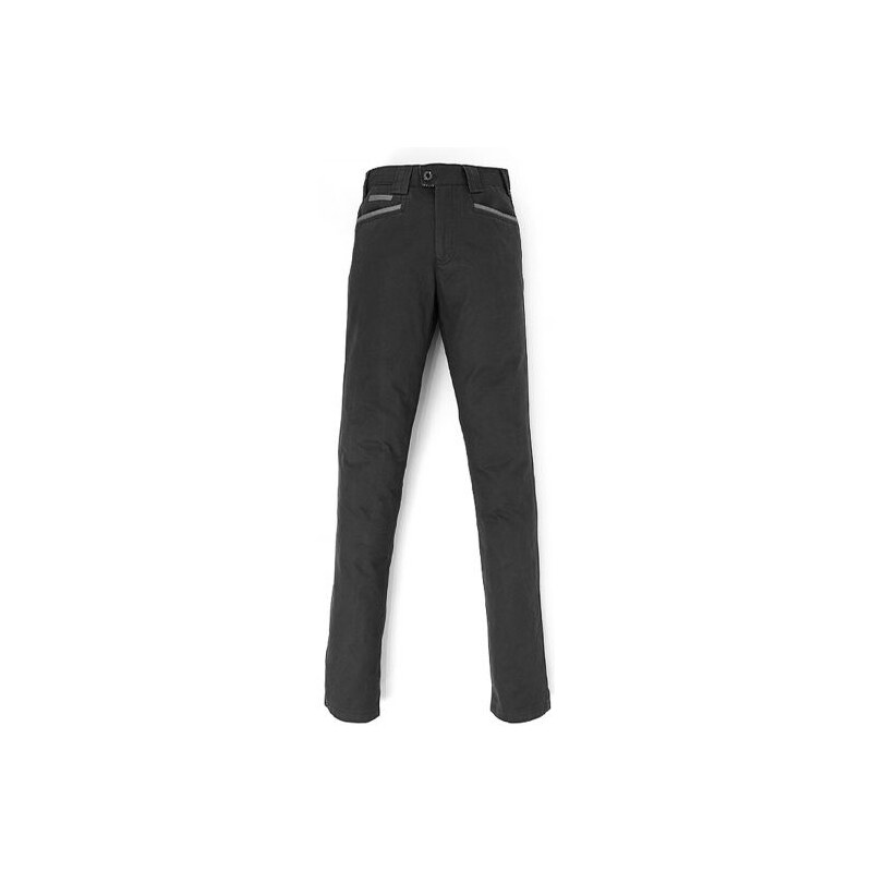 Doublju (USA / J.Korea) Pánske nohavice spoločenské slim čierne