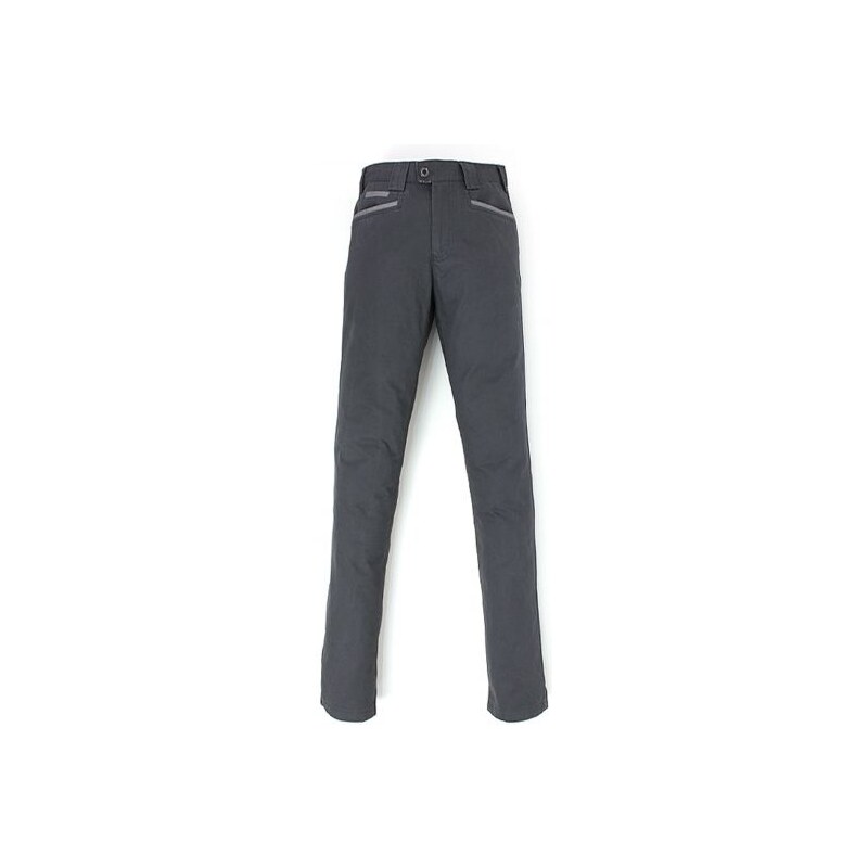 Doublju (USA / J.Korea) Pánske nohavice spoločenské slim sivé