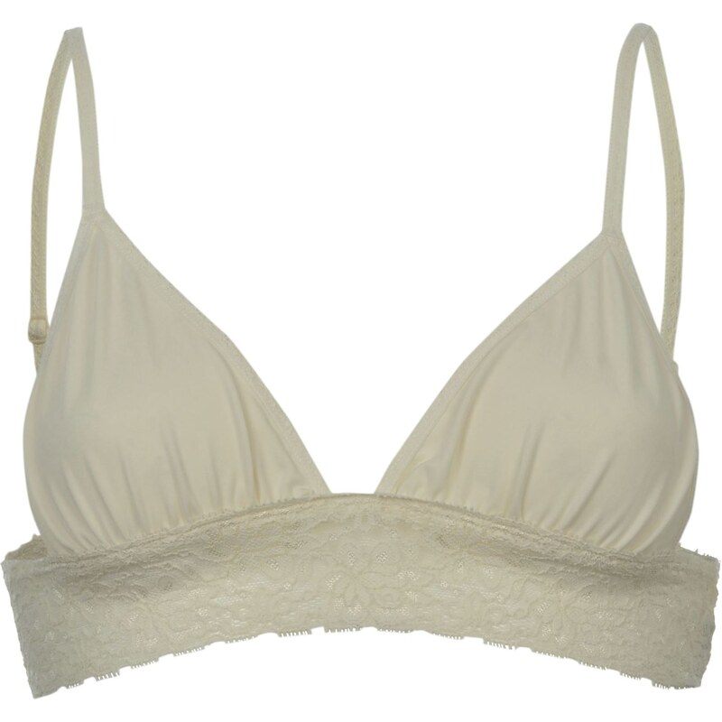 Rock and Rags Poly Bralette, cream