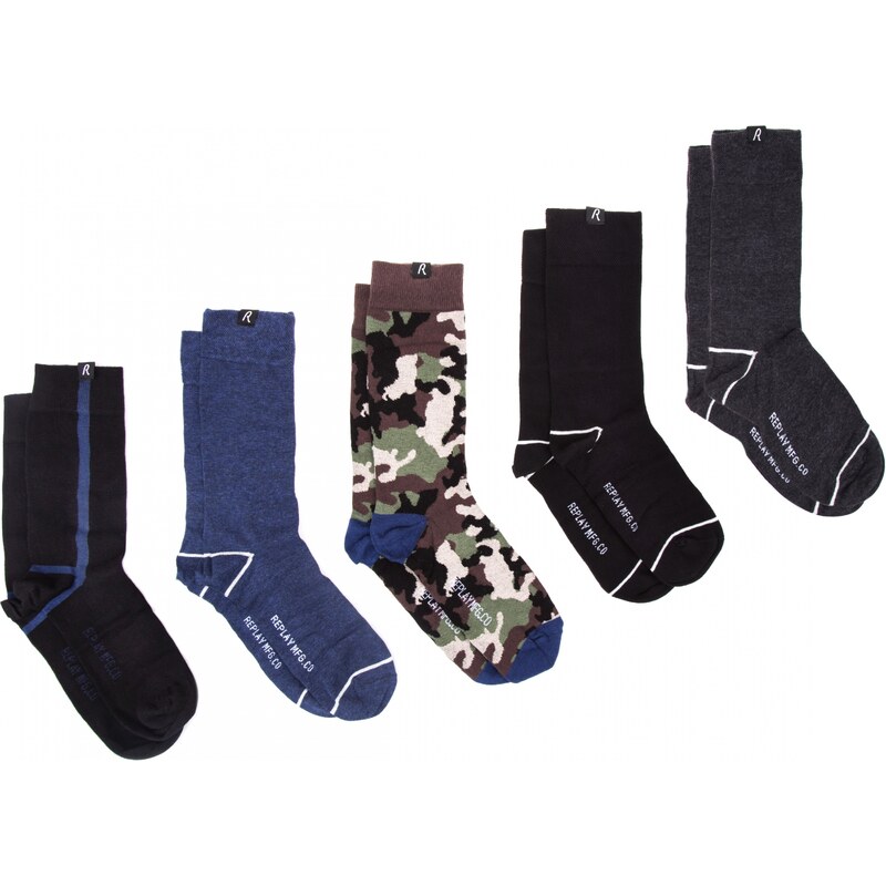 Replay 5-pack Ponožky