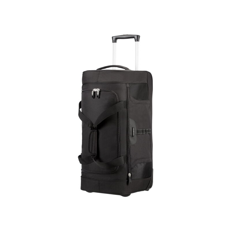 Samsonite Cestovní taška na kolečkách Wanderpacks DUFFLE/WH 65, 65V-008 - černá