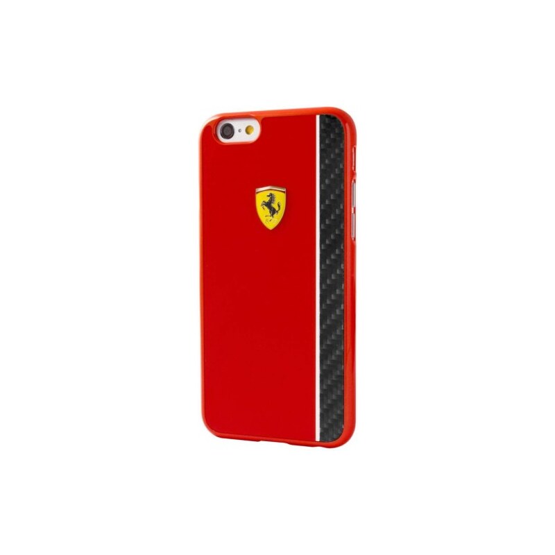 Pouzdro / kryt pro Apple iPhone 6 / 6S - Ferrari, Scuderia Red/Carbon - VÝPRODEJ