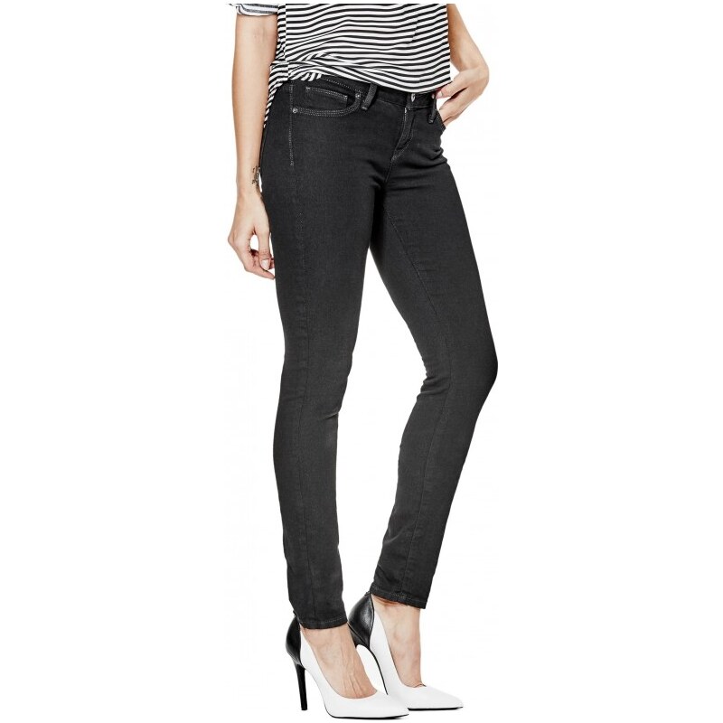 GUESS GUESS Sienna Curvy Skinny Jeans - black