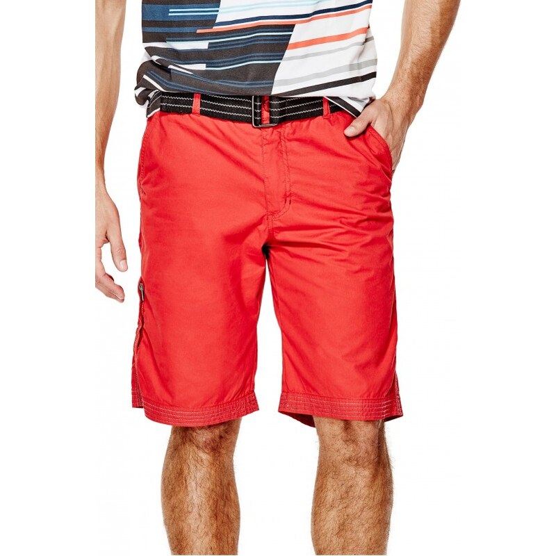 GUESS GUESS Carlyle Shorts - red hot