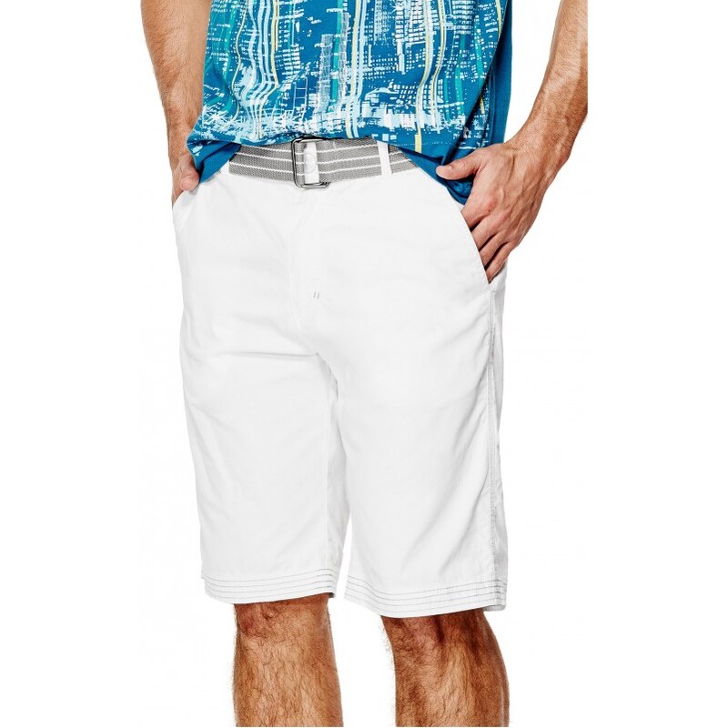 GUESS Carlyle Shorts - true white