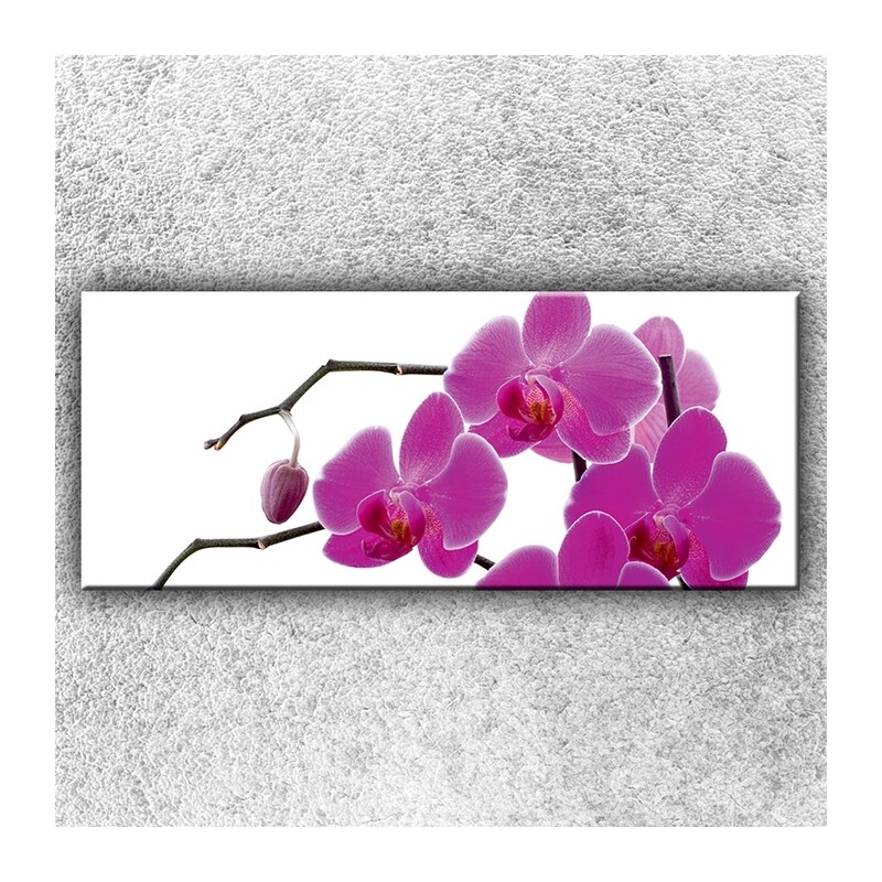 Xdecor Růžové kvítky (120 x 50 cm) - Jednodílný obraz