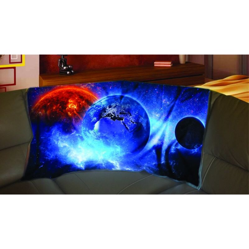 Xdecor Vesmír 5 150 x 120 cm - Fleecová deka