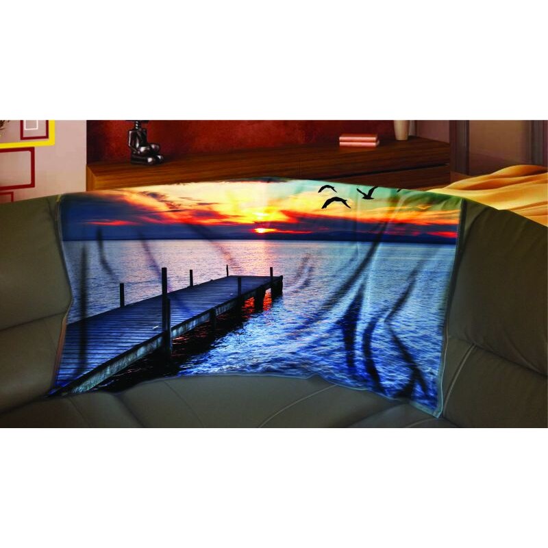 Xdecor Jezero 150 x 120 cm - Fleecová deka
