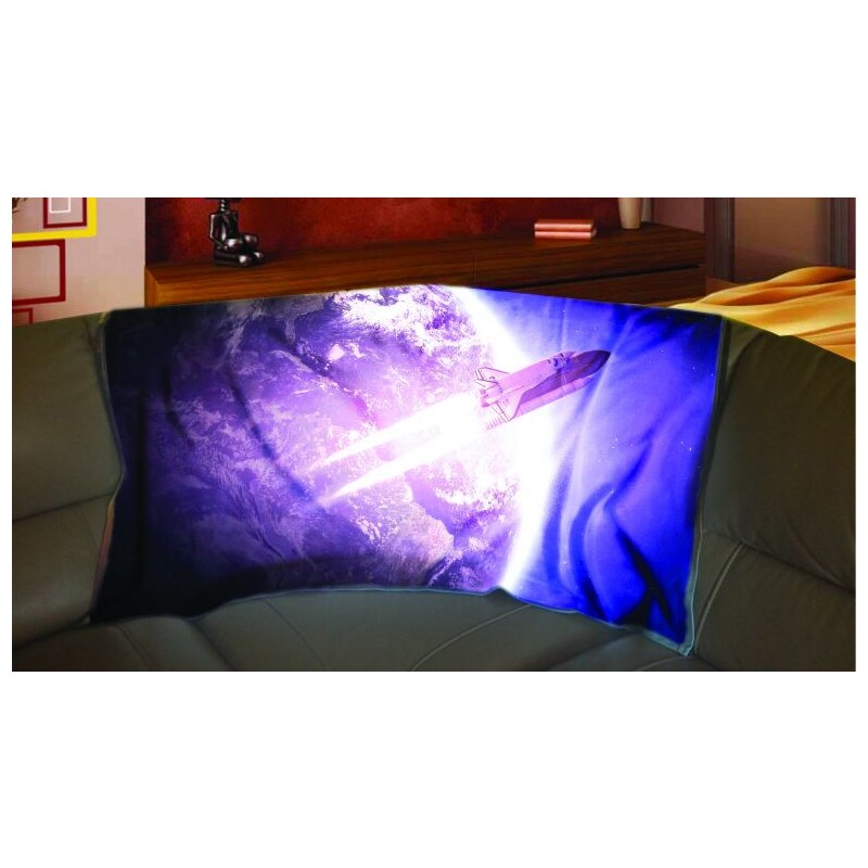 Xdecor Vesmír 2 150 x 120 cm - Fleecová deka