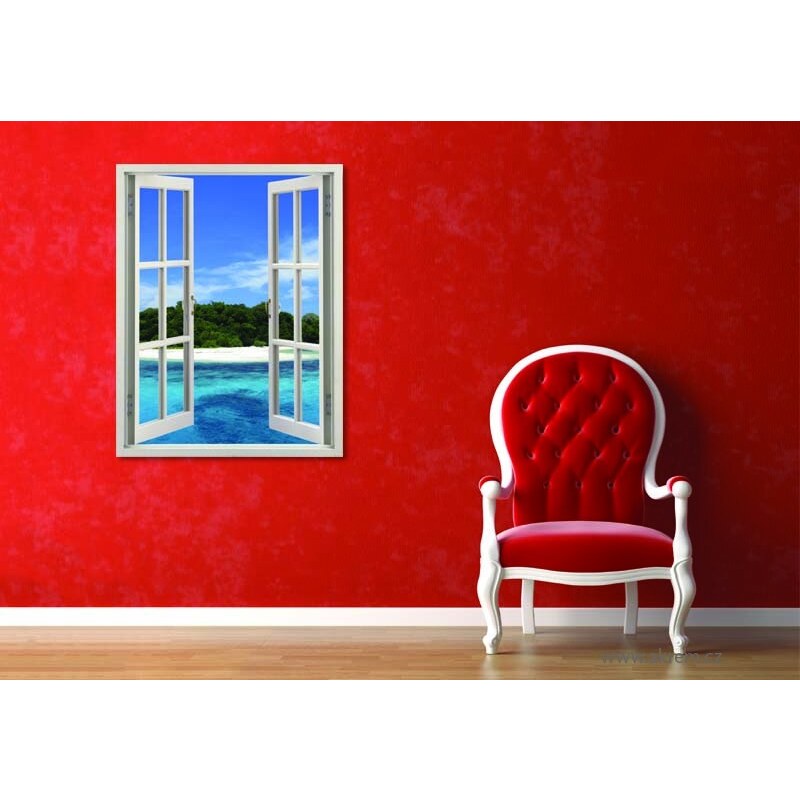 Xdecor Ostrov (80 x 62 cm) - Okno živá dekorace