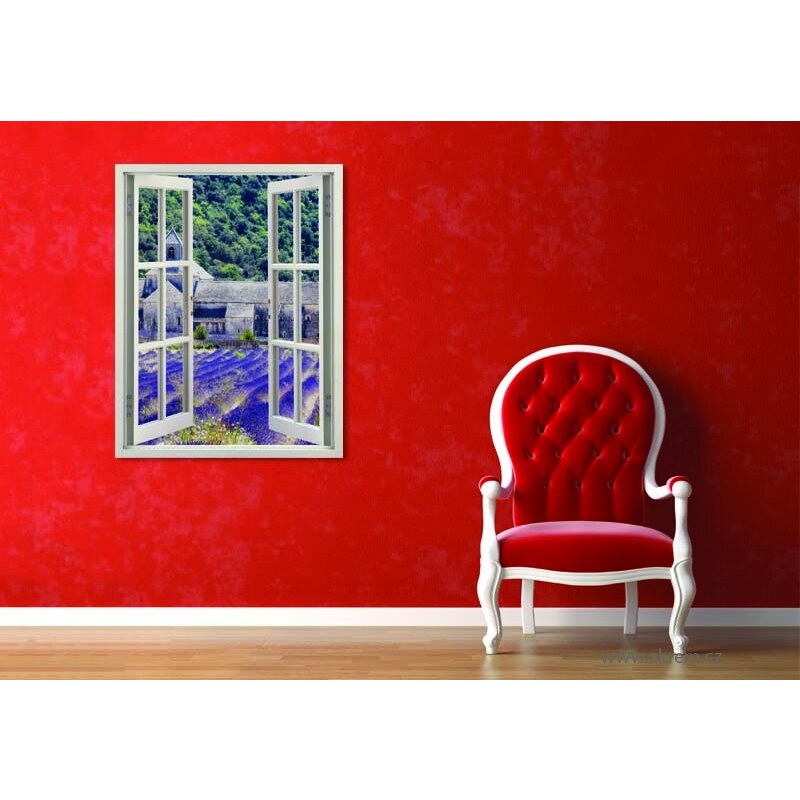 Xdecor Levandulové pole 2(130 x 100 cm) - Okno živá dekorace