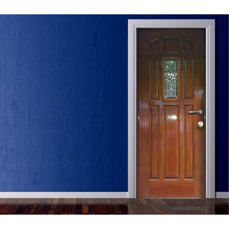 Xdecor Vstupní dveře (92 × 210 cm) - Živá dekorace na dveře