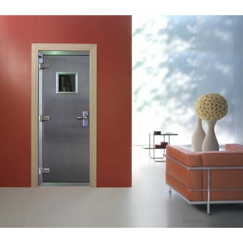 Xdecor Dveře do laboratoře (92 × 210 cm) - Živá dekorace na dveře