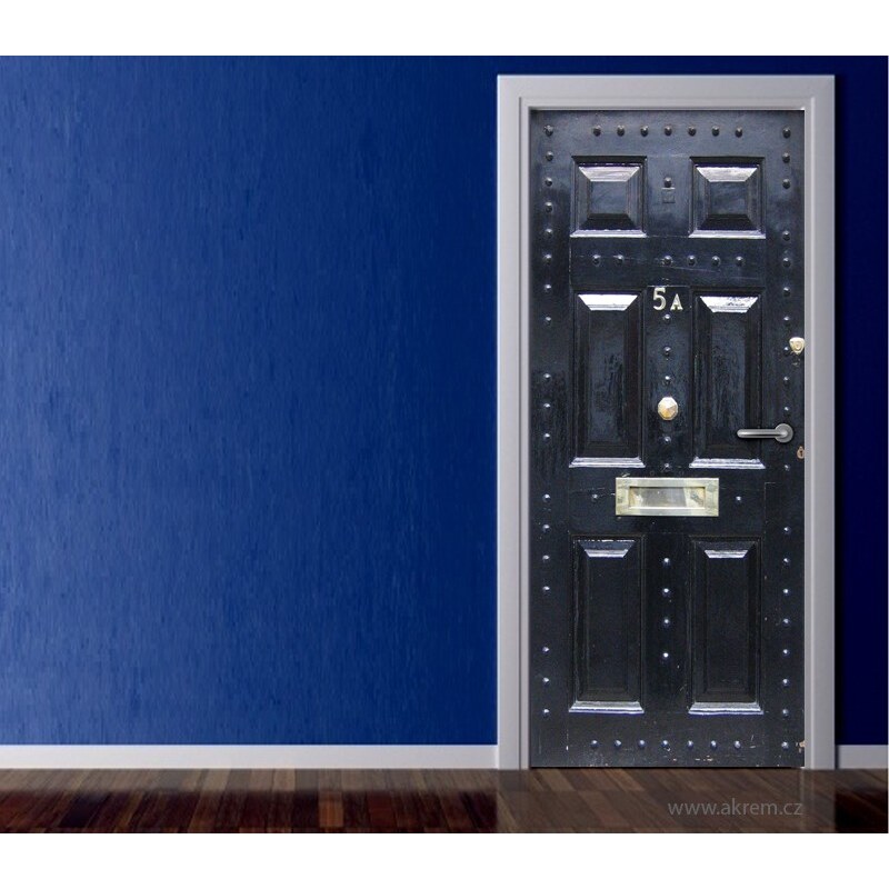 Xdecor Anglický styl (92 × 210 cm) - Živá dekorace na dveře