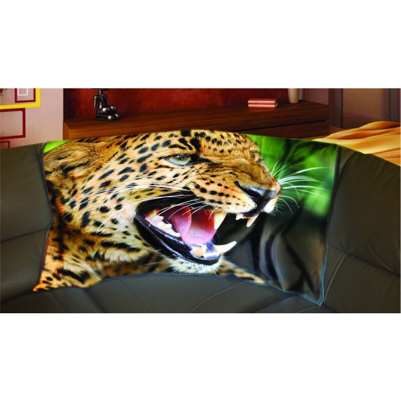 Xdecor Řev geparda 150 x 120 cm - Fleecová deka