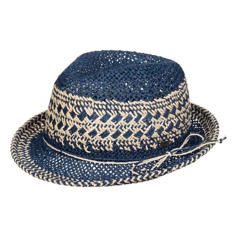 Roxy Slaměný klobouk Big Swell Chambray ERJHA03048-PMK0 S/M