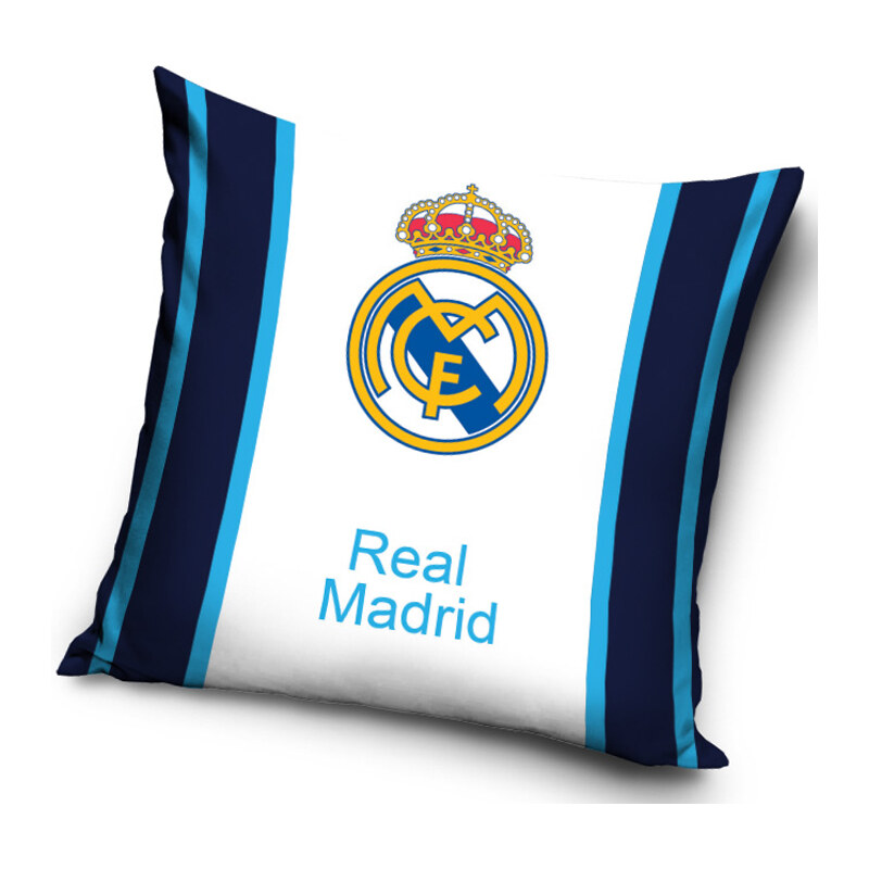 Povlak na polštářek Real Madrid Blue Stripes