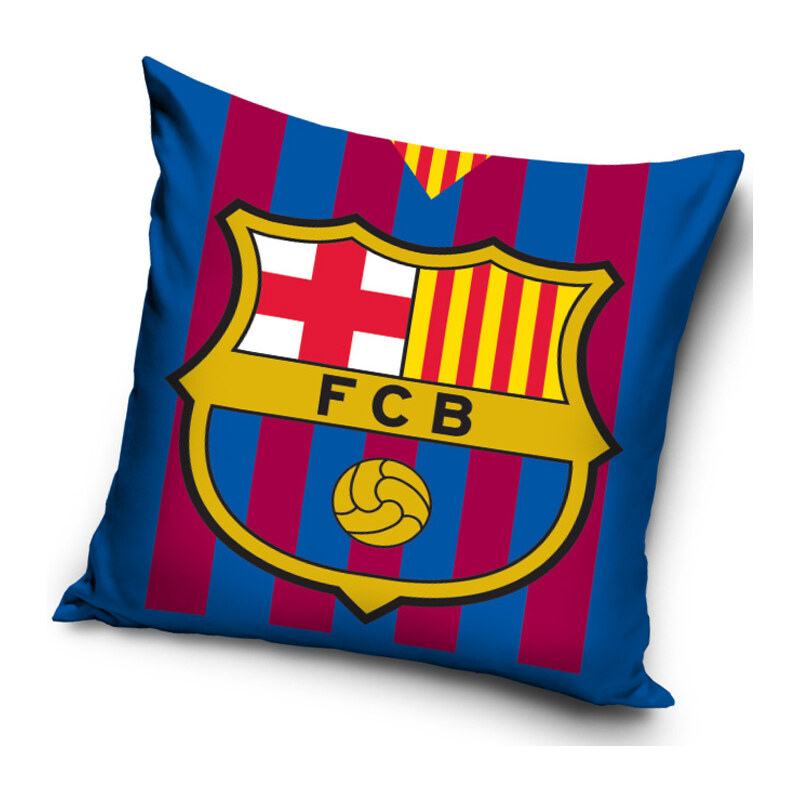 Povlak na polštářek FC Barcelona Stripes